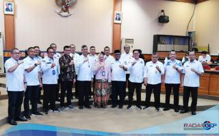 Bupati Bengkalis, Ikuti Rakor Sinkronisasi Kebijakan Pelindungan Data dan Transaksi Elektronik